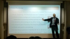 Amnon H. Eden lecturing