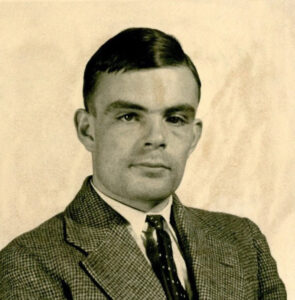 Alan Turing photographed at Princeton University in 1936, the year he wrote On Computable Numbers.